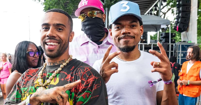 Chance Joins Vic Mensa for New Show Debut