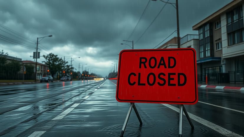 Wye River Floods: Cars Washed Away, Roads Closed