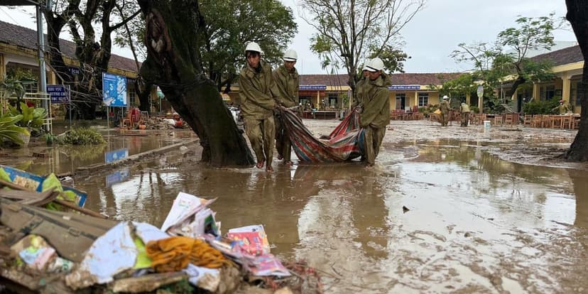 Vietnam Storms: 91 Dead, Thousands Missing