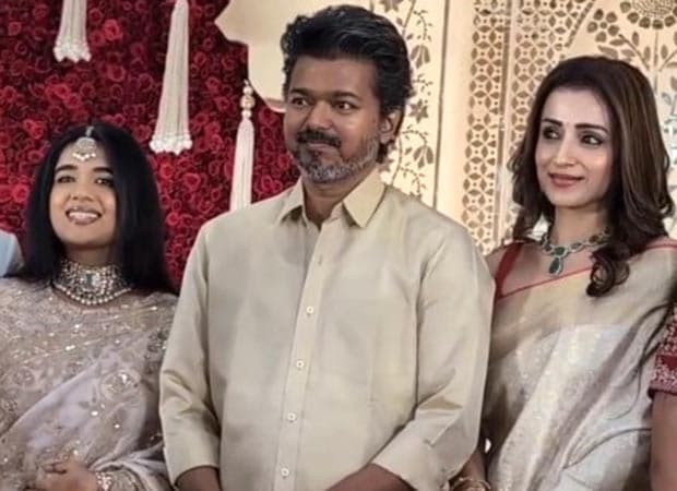 Vijay & Trisha Reunite at Wedding Amid Divorce Rumors