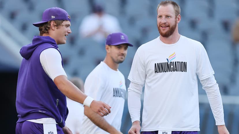 Wentz Offers Support to Vikings QB Rival McCarthy