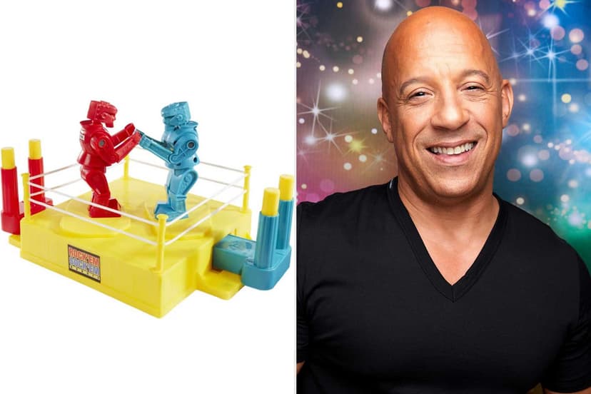 Vin Diesel Writes Rock 'Em Sock 'Em Robots Movie Script
