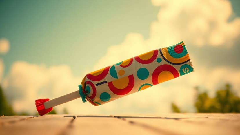 Rare Ice Lolly Wrappers: A Taste of 70s Joy