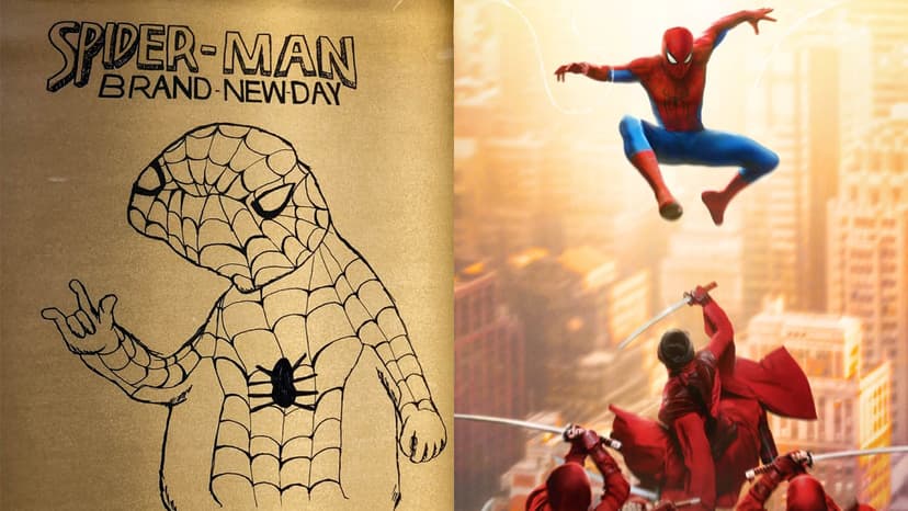 Spider-Man Poster Goes Viral for Hilarious Hand-Drawn Art