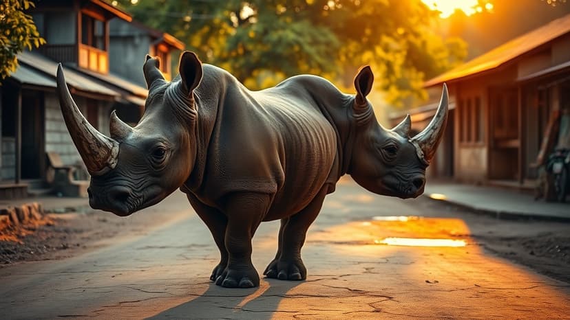 Viral Video: Nepal Woman Fearlessly Collects Rhino Urine