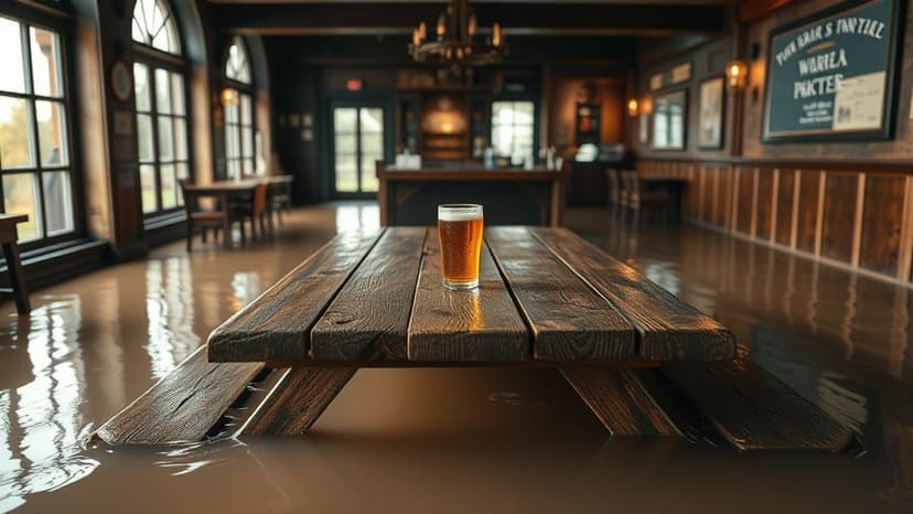 Flooded Pub Pints Go Viral: A Decade of Resilience