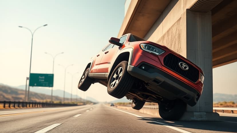 Viral SUV Crash: AI Fakery or Real Accident?