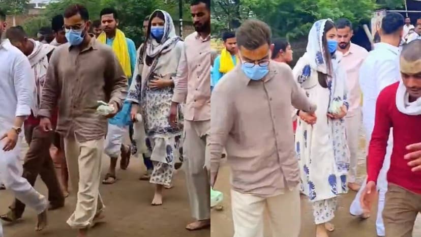 Kohli & Anushka's Vrindavan Spiritual Retreat