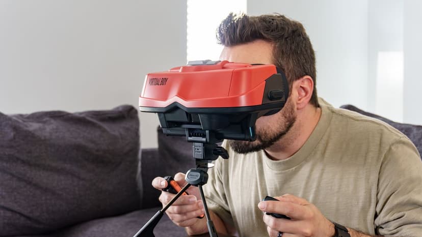 Virtual Boy Returns: Nintendo Switch Gets Retro Red Makeover