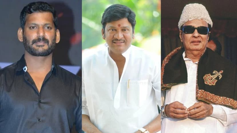 Vishal Slams Rajendra Prasad Over MGR Remarks