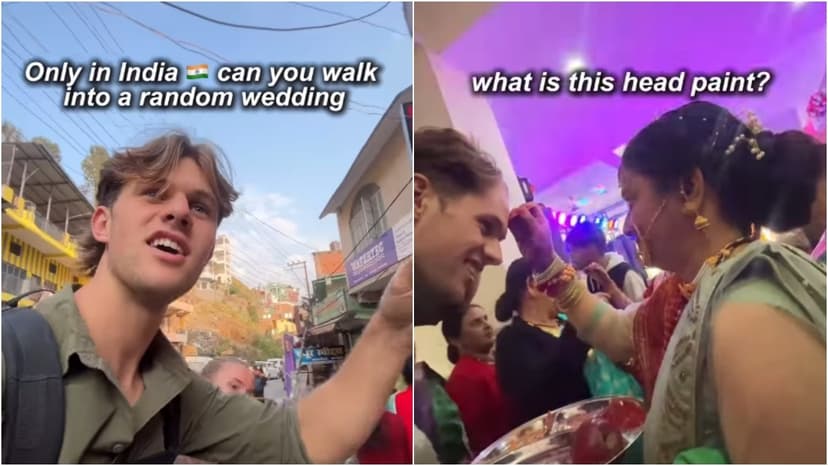 Indian Hospitality: Stranger Welcomed at Wedding