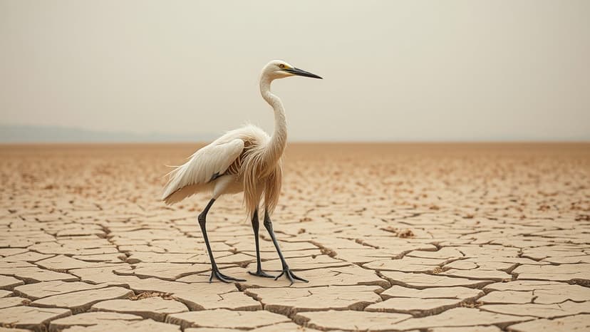 Wadhwana Lake Bird Count Halved, Officials Concerned