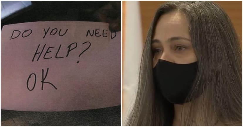 Waitress's Secret Note Saves Abused Boy