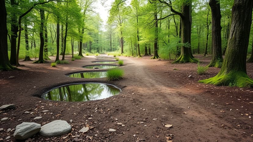 Coal Mine Transformed into Vibrant Woodland Haven