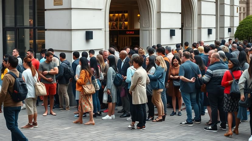 Wallace & Gromit Queues: Museum Limits Access