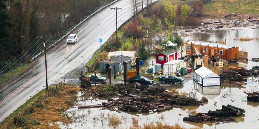 Washington infrastructure buckles under relentless atmospheric rivers