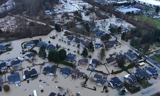 Washington State Reels from Wind, Flood Devastation