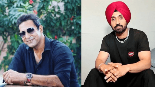 Cricket Legend Akram Loves Diljit Dosanjh's Music