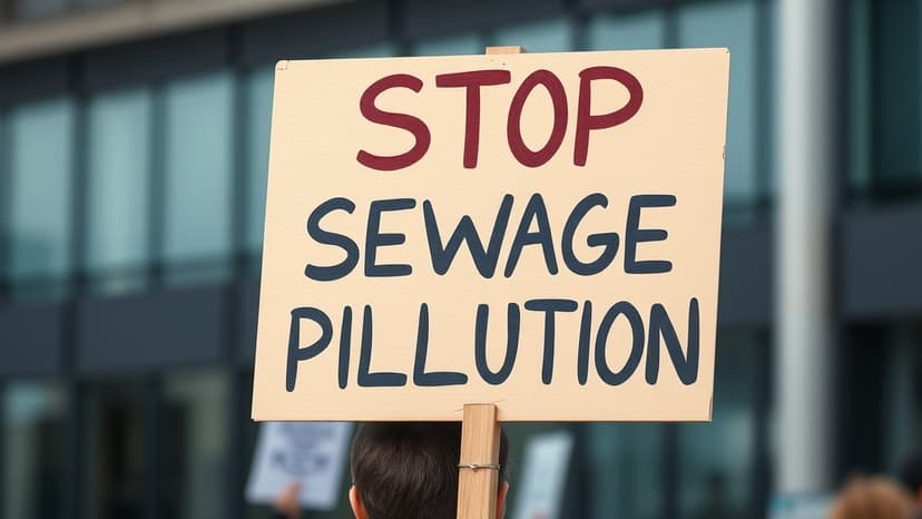CEO cornered over sewage spills and plastic pollution