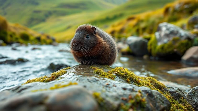 Water Voles Thrive in Unexpected Upland Habitats