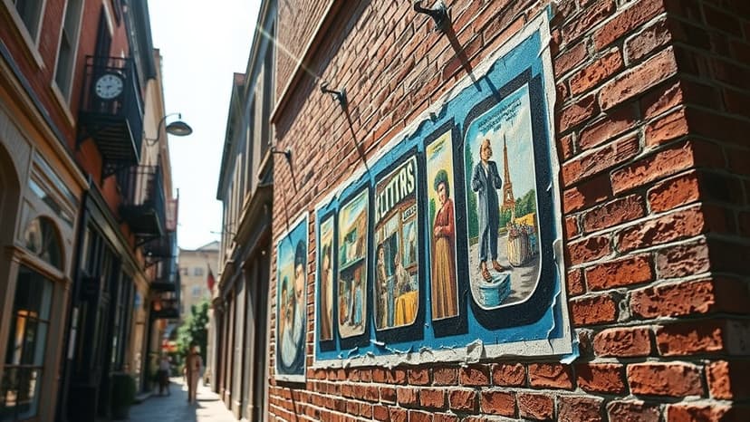 Waynesville Paints History: Community Joins Mural Creation