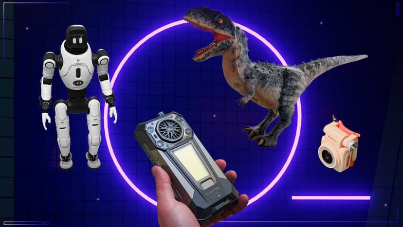 MWC's Strangest Gadgets: Pet Cams to Dinosaur Robots
