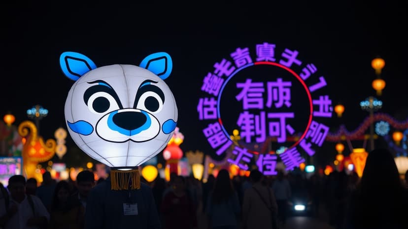 Outer Space Lanterns Light Up Wells This Weekend