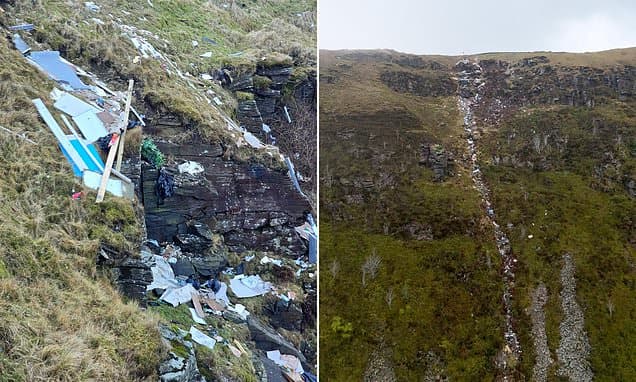Farmer's Plea: Mountainside Turned into Landfill
