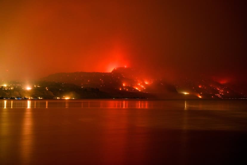 Wildfires Evacuate Thousands in Western North America