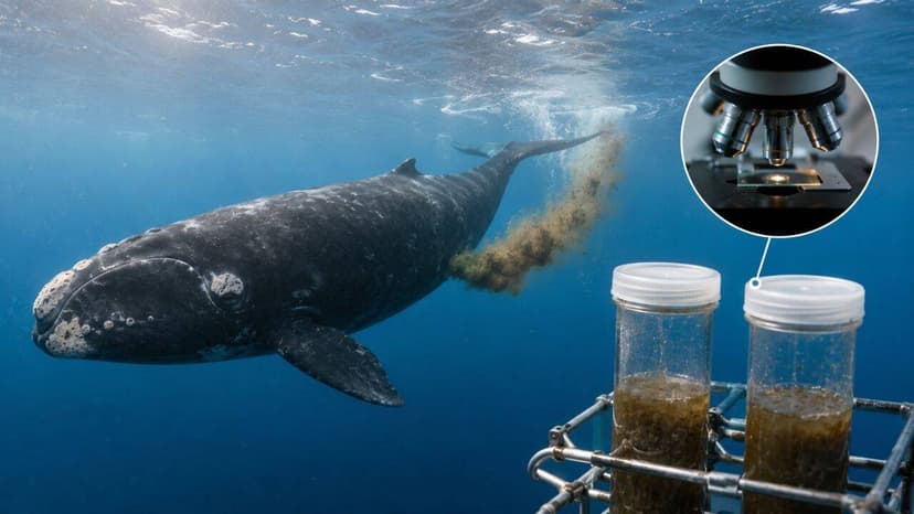 Whale Poop Reveals Surprising Climate Change Diet Shift