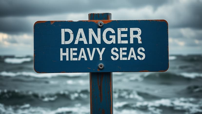 New Year's Rescue: Man Saved From Whitby Tide