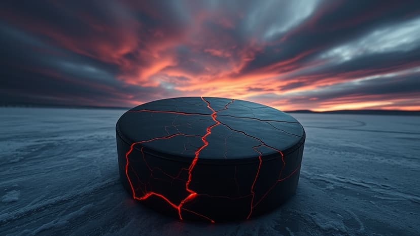 Whitecloud: Flames' Blocked Shot Machine!