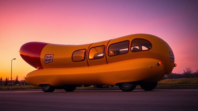 Students Ditch Limo for Iconic Wienermobile Ride