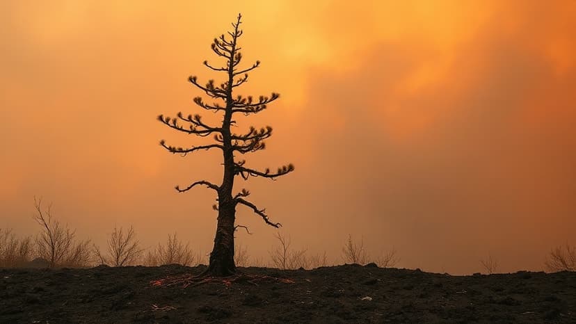 Wildfires rage: Climate change, not raking, is the cause.