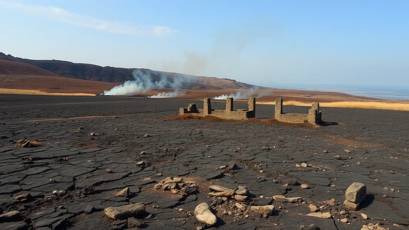 Moorland Fire Reveals Ancient Secrets, Devastates Landscape