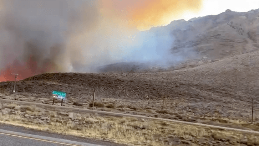 Wildfire Rages in California's Sierra Nevada, Forcing Evacuations