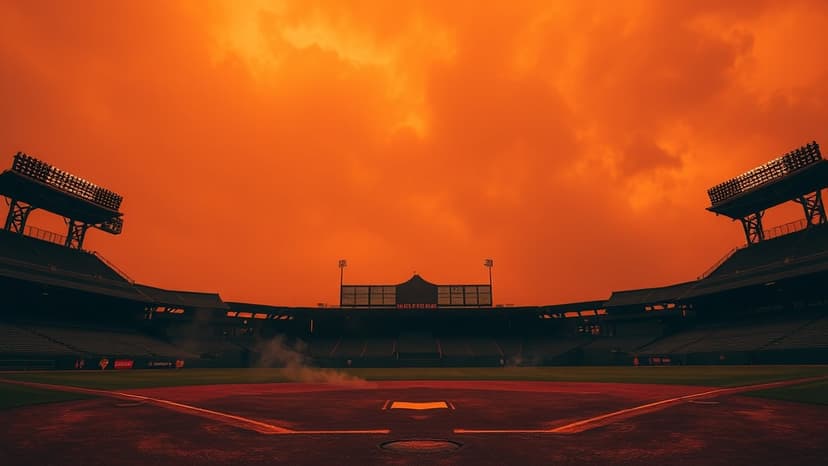 Wildfire Smoke Threatens Baseball Games