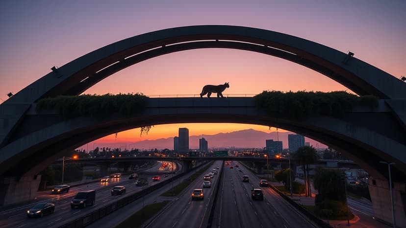 Giant Wildlife Bridge Defies Critics, Nears Completion