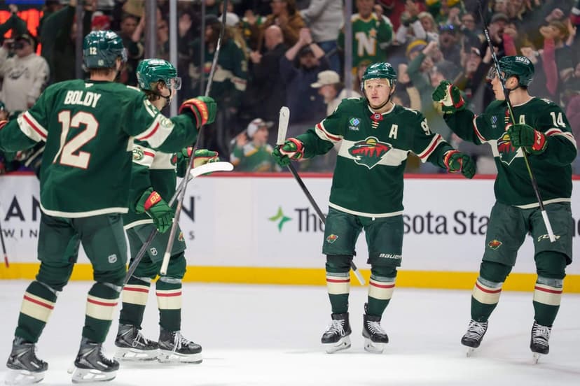 Kaprizov Nears Wild Goal Record After OT Winner