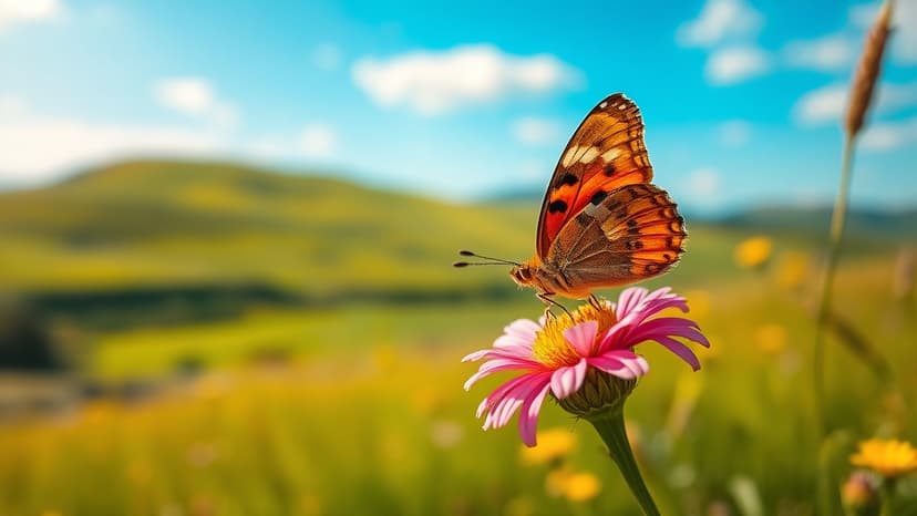 Rare Butterflies Get New Habitat on Wiltshire Farm