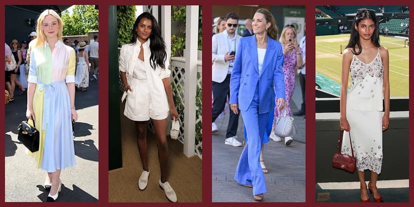 Stars Dazzle in Designer Looks at Wimbledon 2026