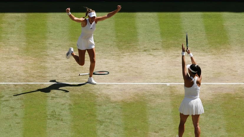 Guo & Mladenovic Triumph at Wimbledon!