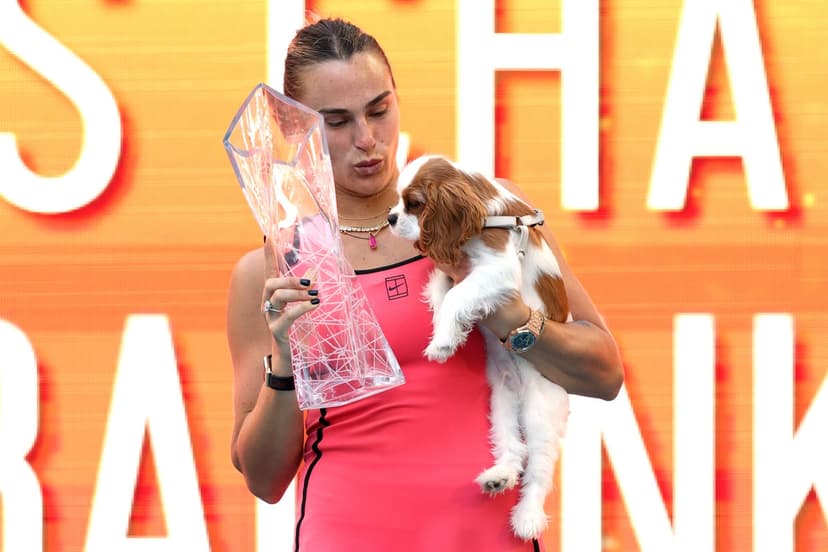 Sabalenka Begs Wimbledon to Allow Dogs on Site
