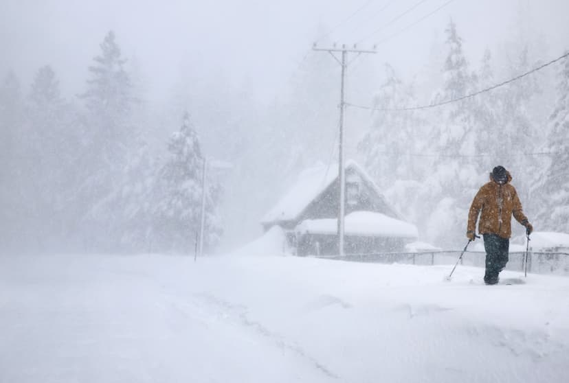 Winter Storm Unleashes Snow Barrage Across Four States