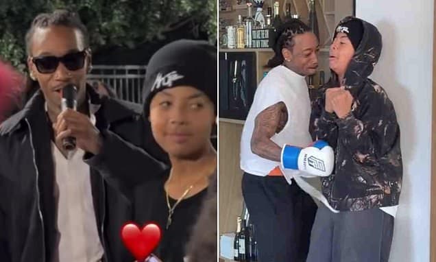 Wiz Khalifa's Son Sebastian Turns Teen, Gets Punches