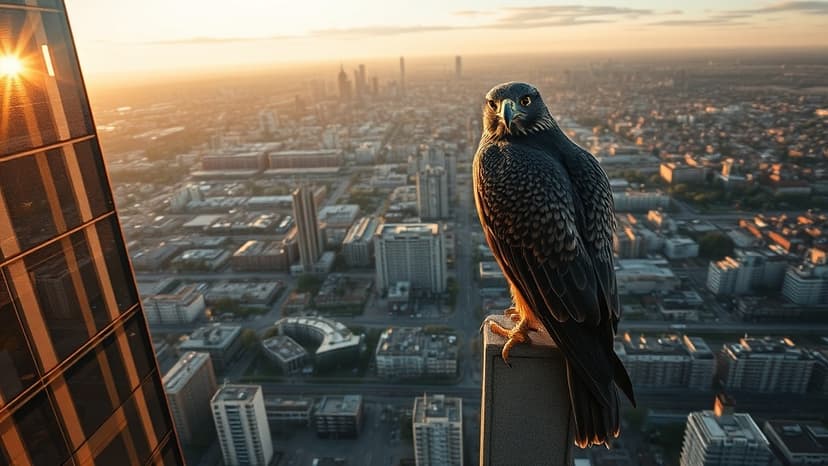 Woking Landmark Welcomes Falcon Family with Record Clutch