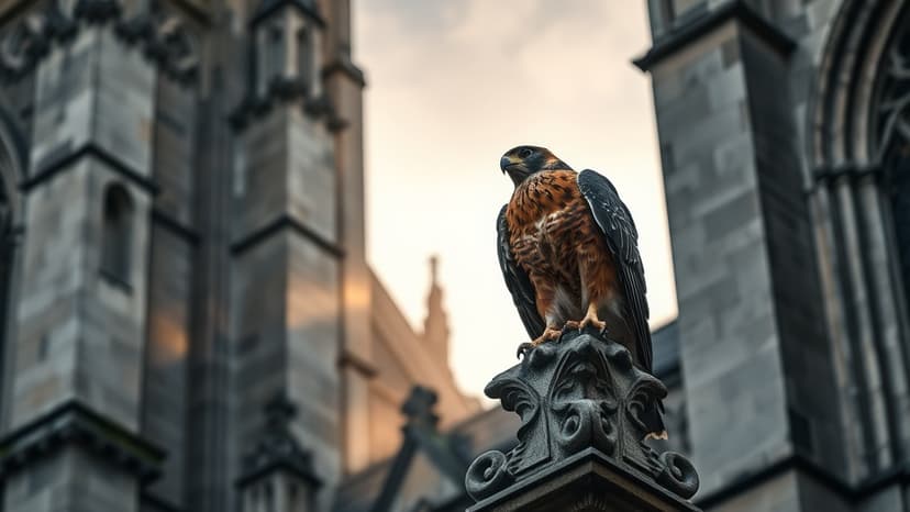 Peregrine Falcon Livestream Starts Early at Worcester Cathedral