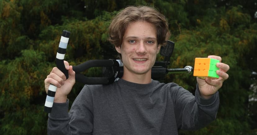 Pogo Stick Puzzler Breaks World Record
