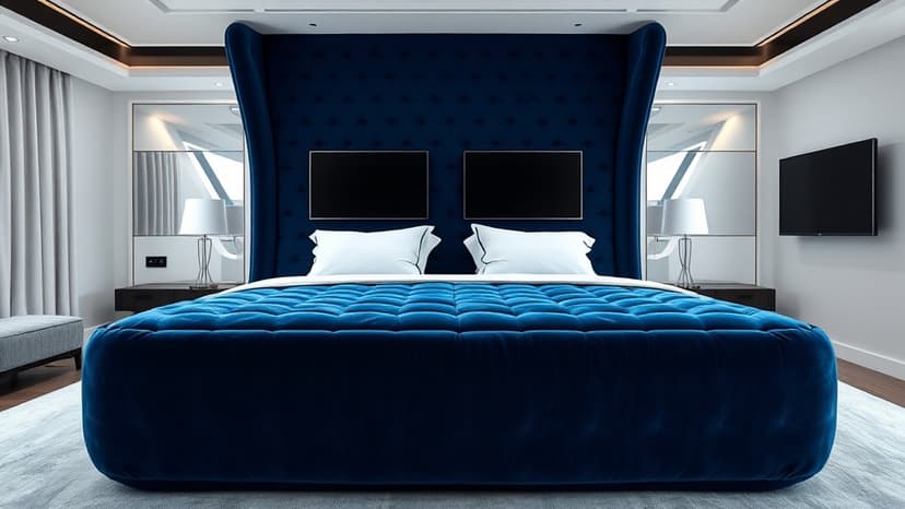 Seoul Hotel Boasts Giant Bed: Walk Across It!