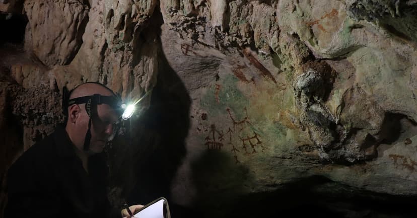 World's Oldest Art: Indonesian Cave Stencil Rewrites History